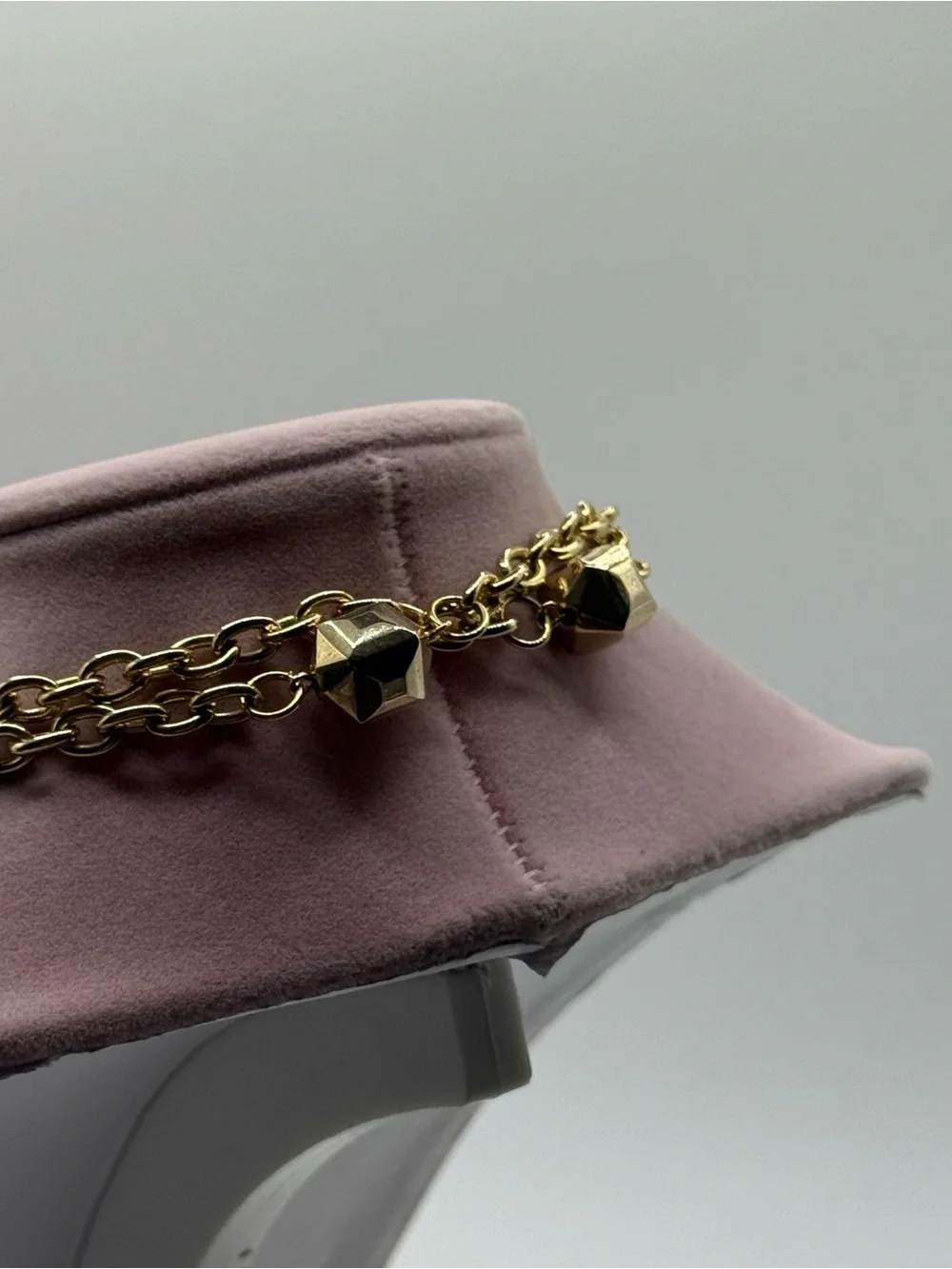 Long Gold-Tone tassel Necklace - Picture 5 of 5